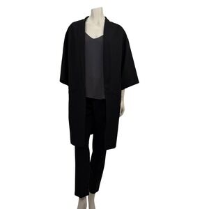 Womens 3 Pc Set ~ Topshop Pants Size 6  RW&CO Top Lg ~ Kenneth Cole Coat Large